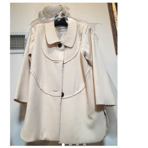 Vintage Cream James Galanos Topcoat
